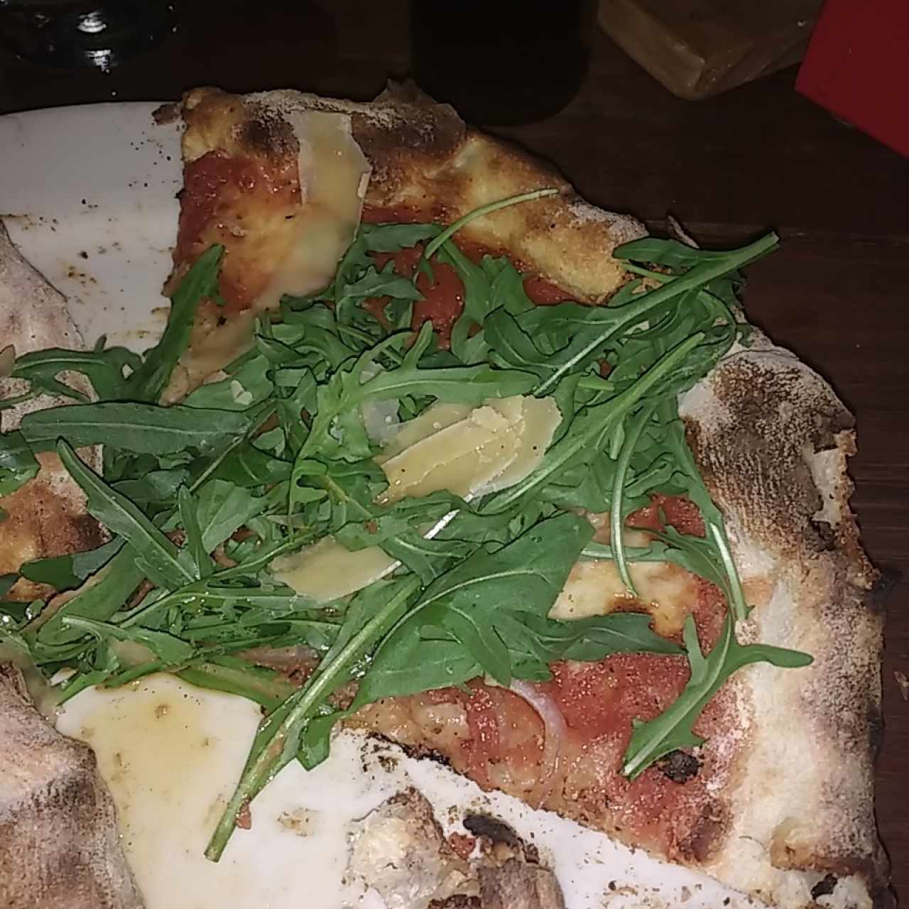 pizza de rugula
