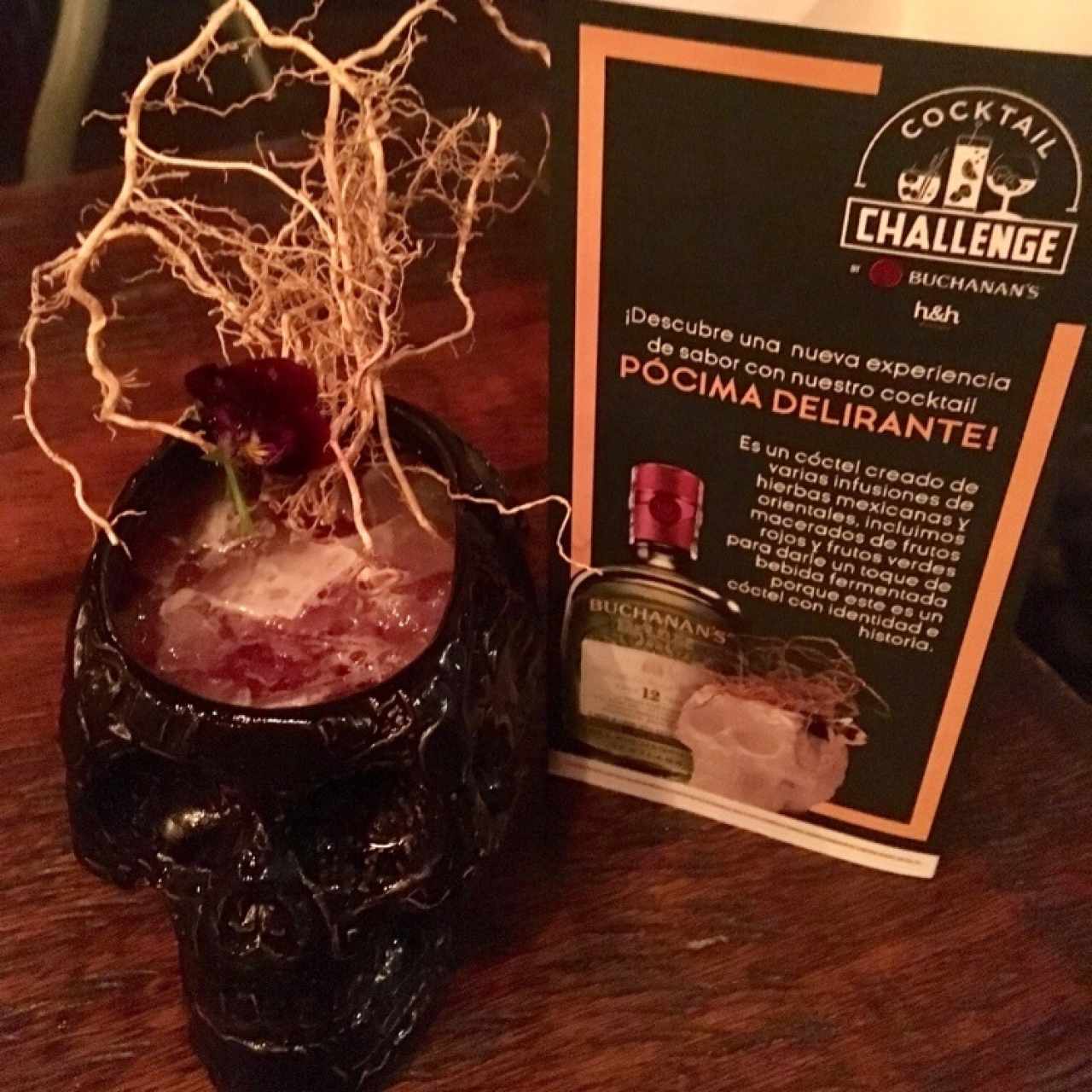 Pócima - trago del Cocktail challenge