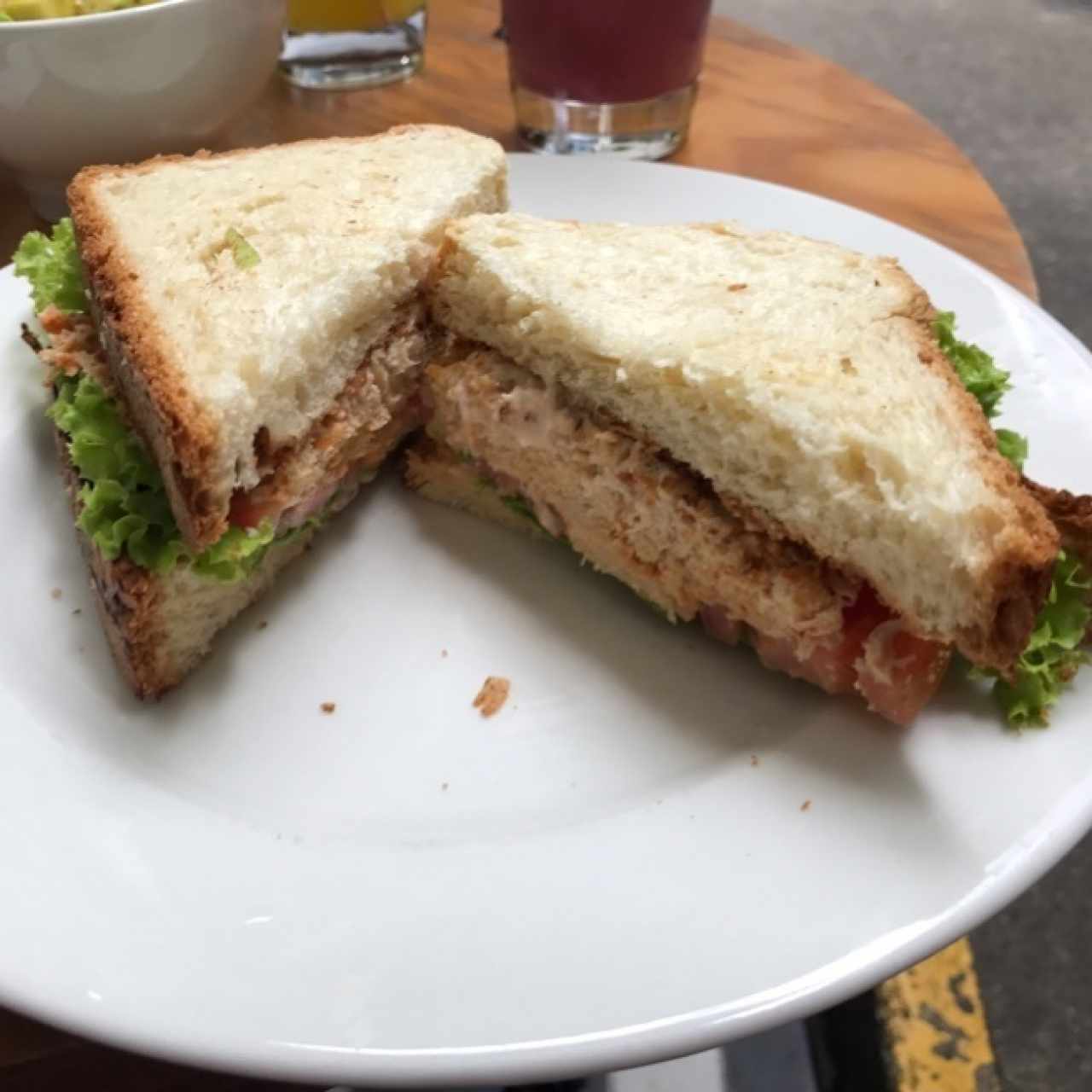 Sandwich-Pollo Cajún a Fuego Lento
