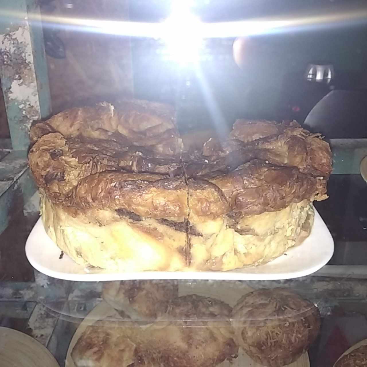 torta de pan y chocolate