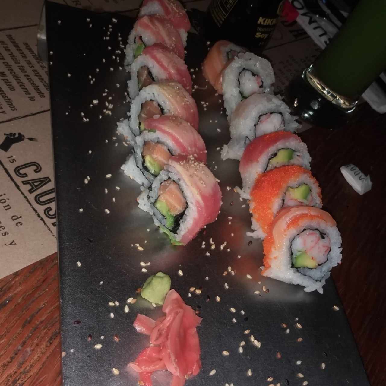 sushi arcoiris