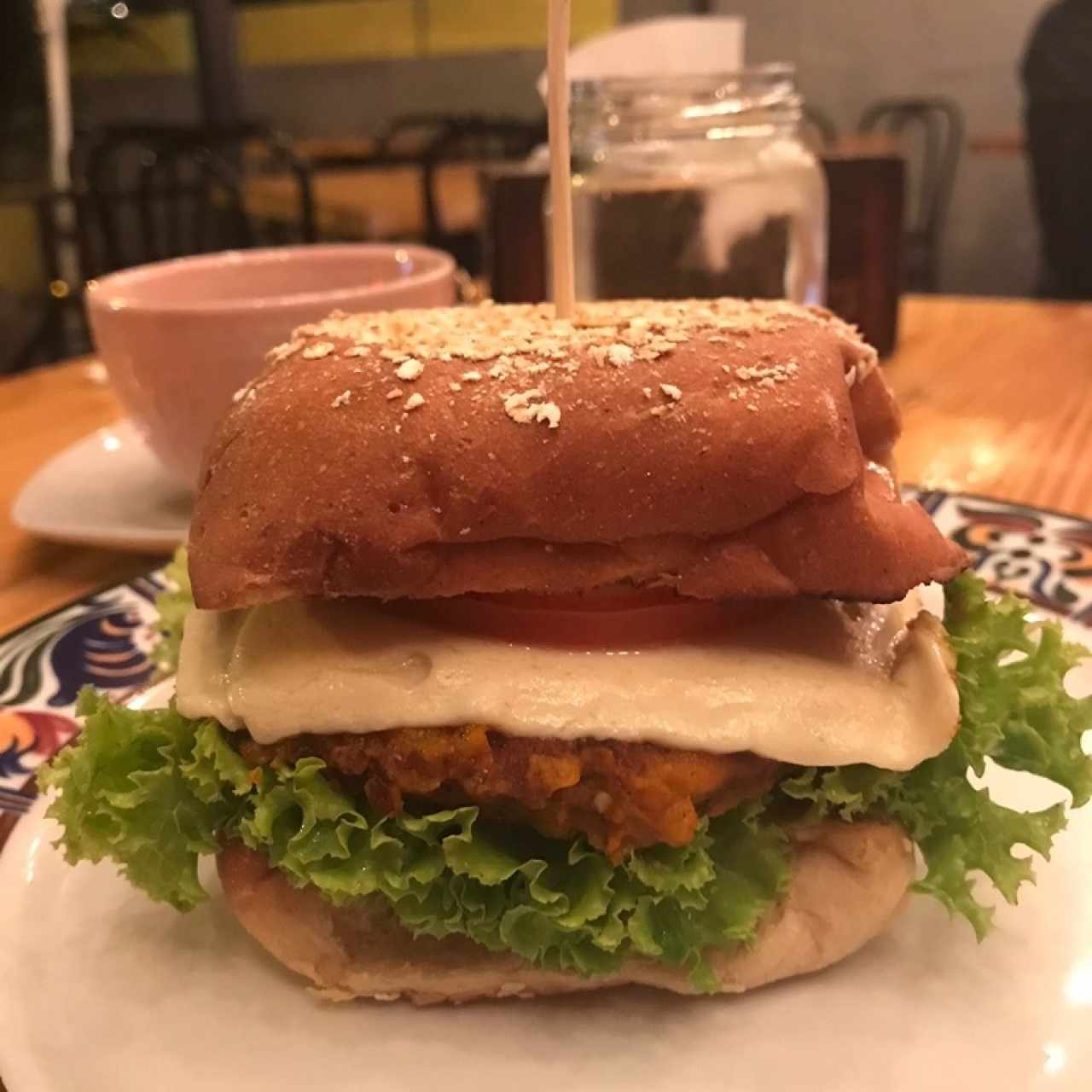 Hamburguesa vegetariana