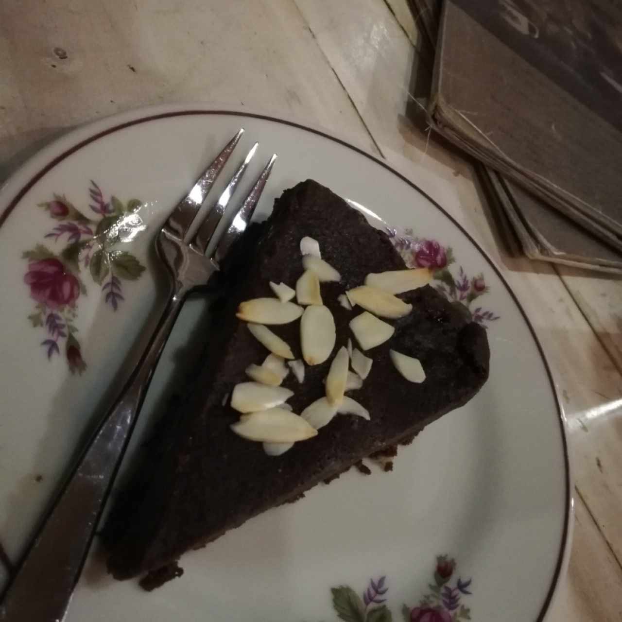 Brownie de Chocolate con Almendras
