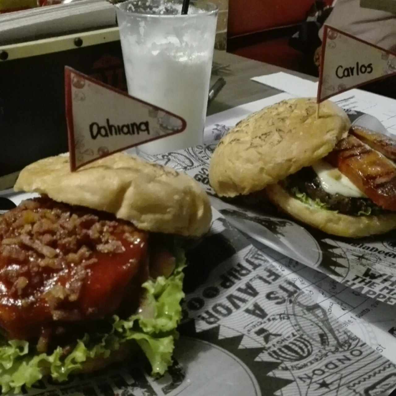 Lusty Mozzarella & Pampa Burger