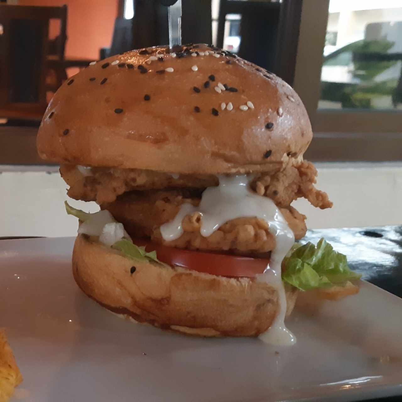 chicken búfalo burger