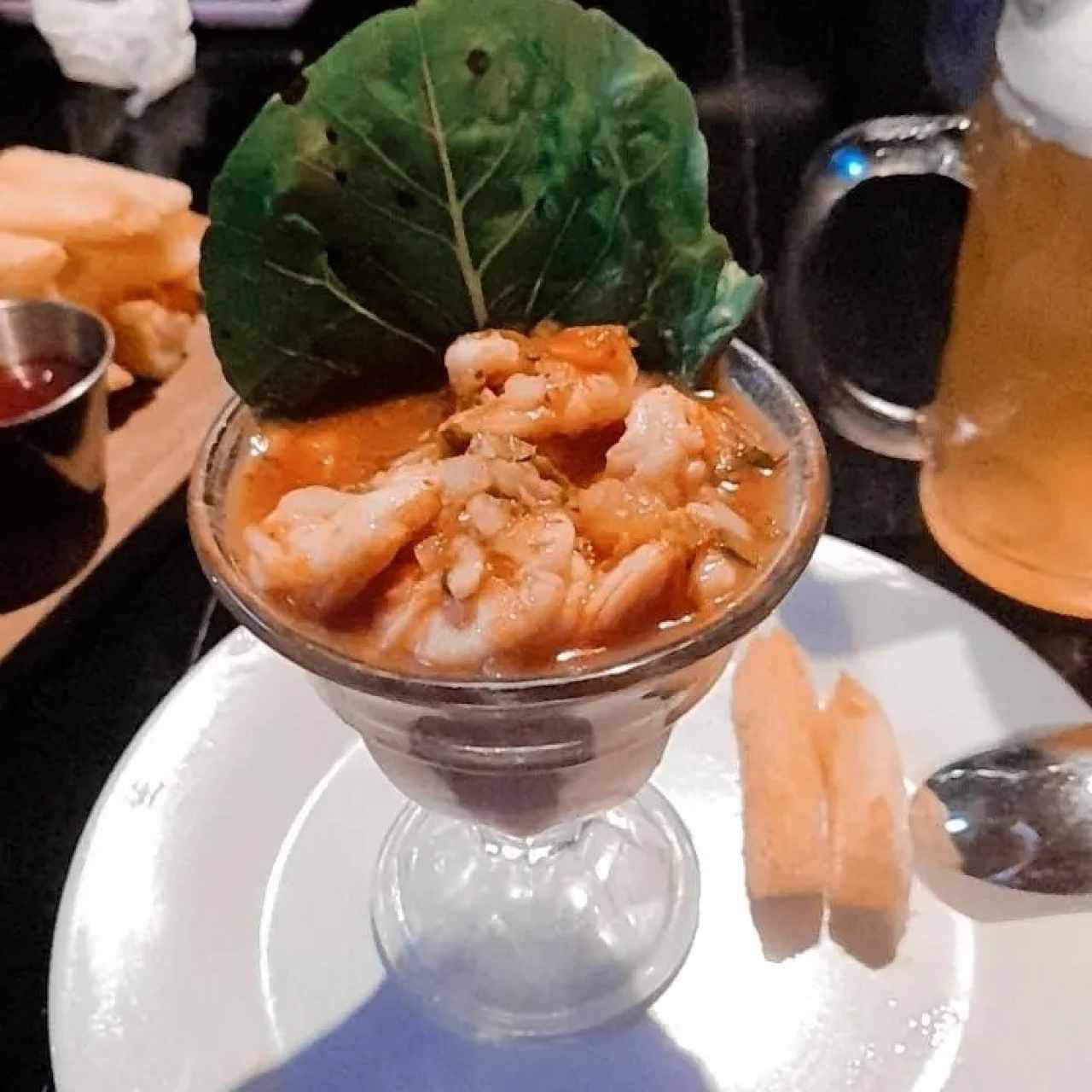 Cóctel de camarón 