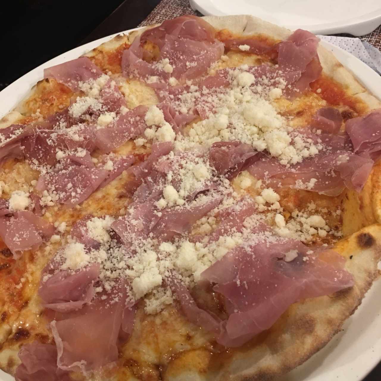 Pizza de Jamón Serrano