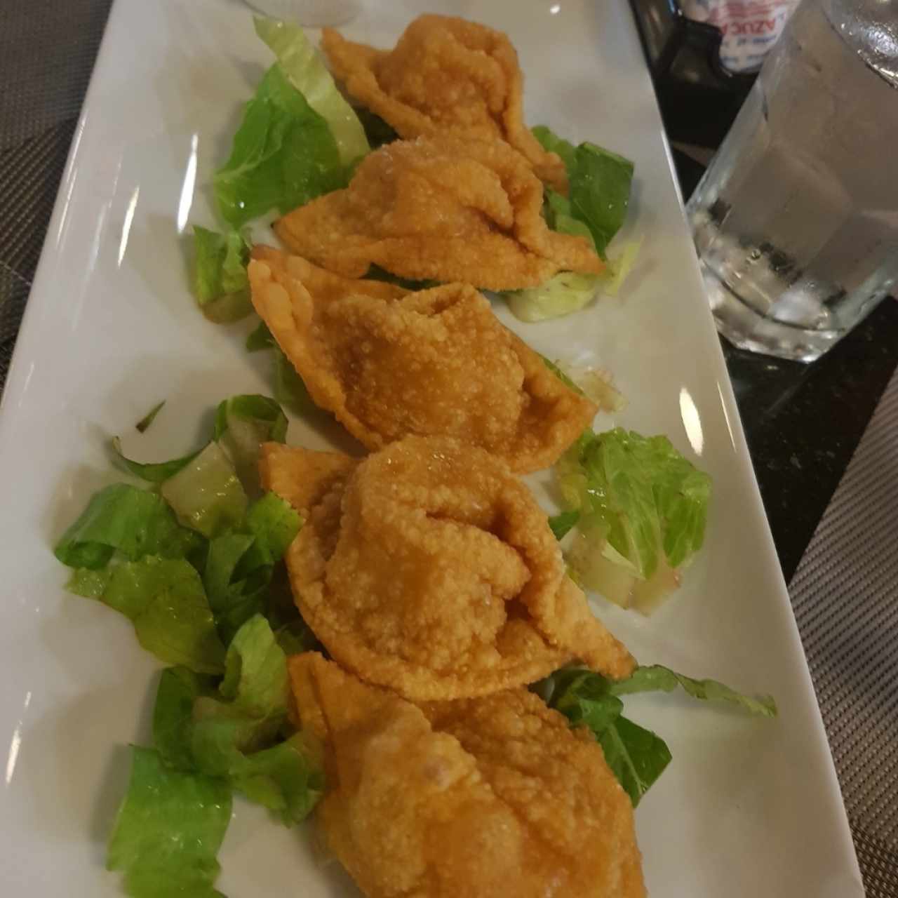 Rollitos de Wanton con pollo