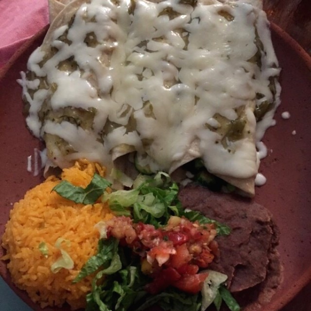 Enchilada de vegetales mixtos