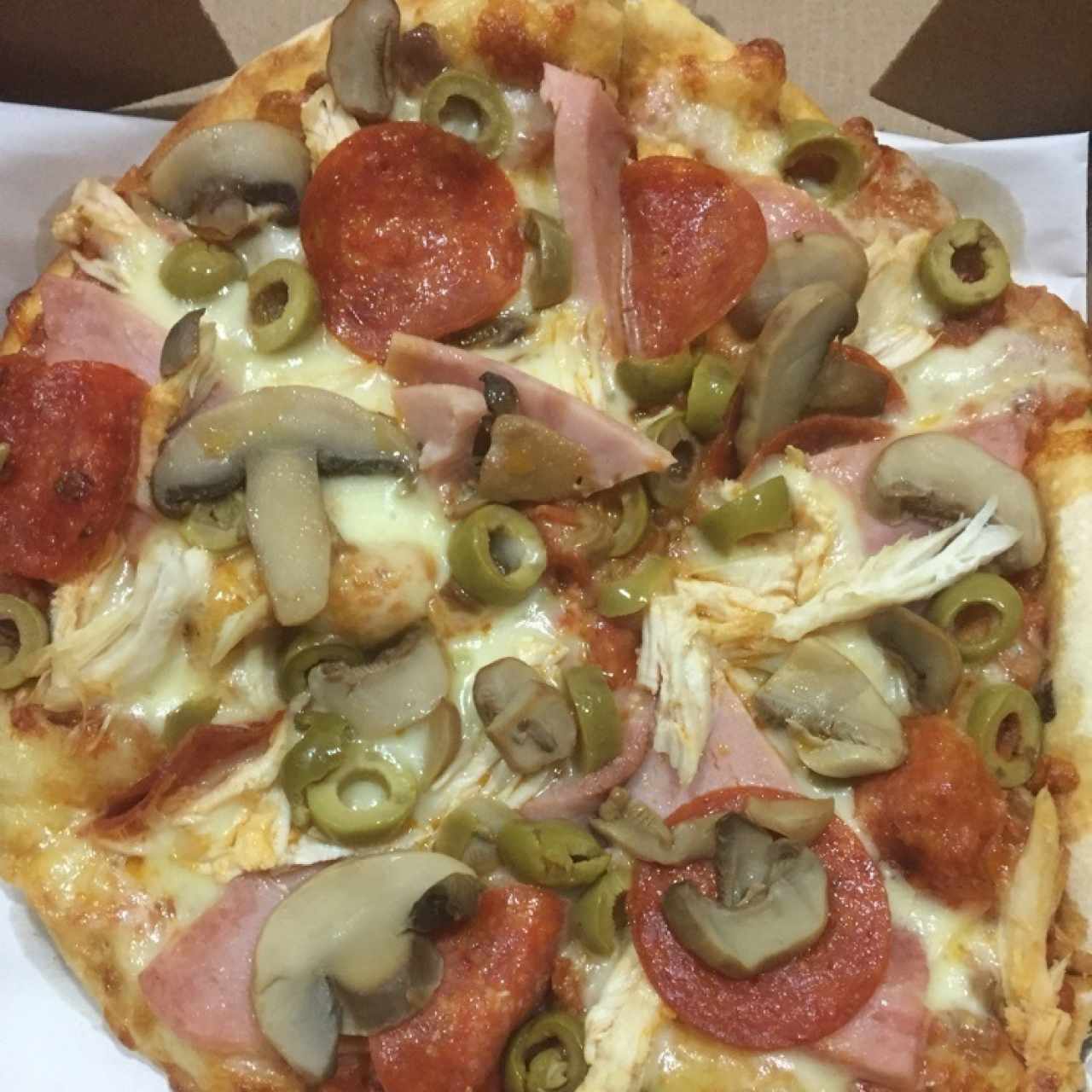 pizza de combinación pequeña
