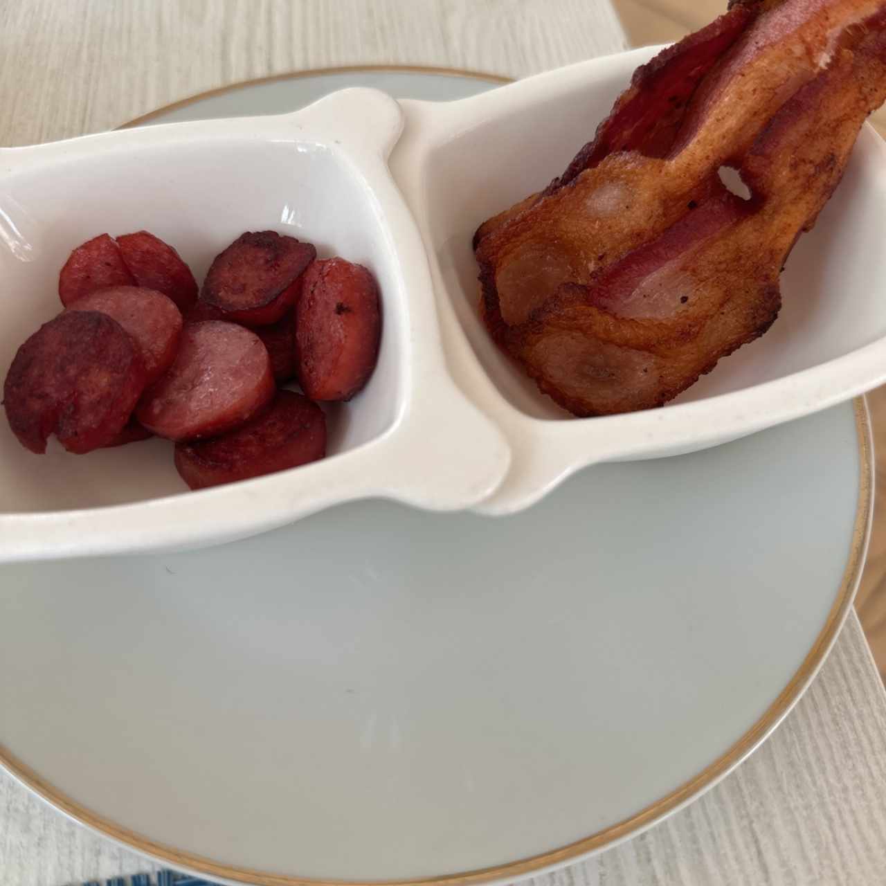 Orden de chorizo y bacon