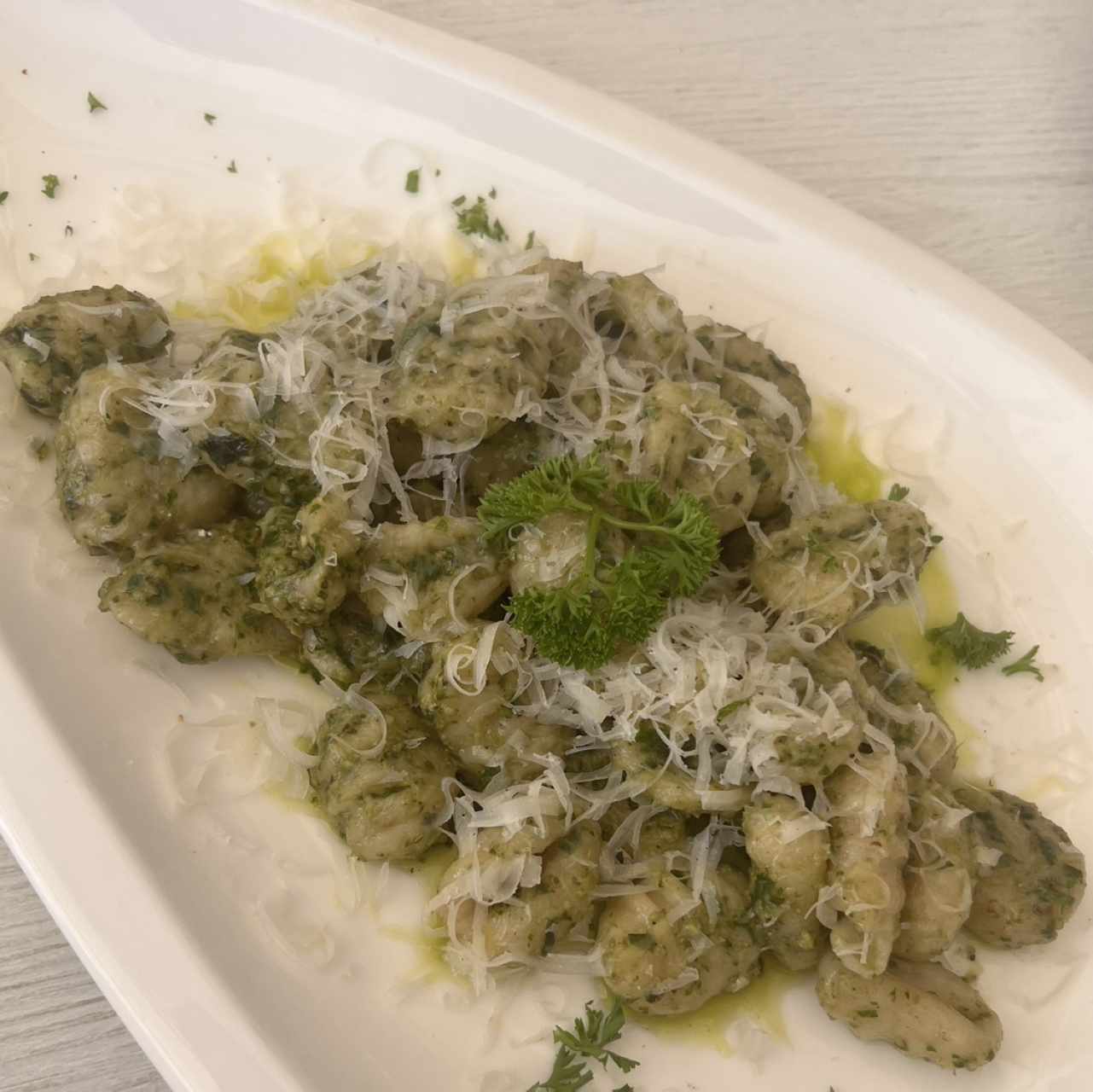 Gnocchi al pesto