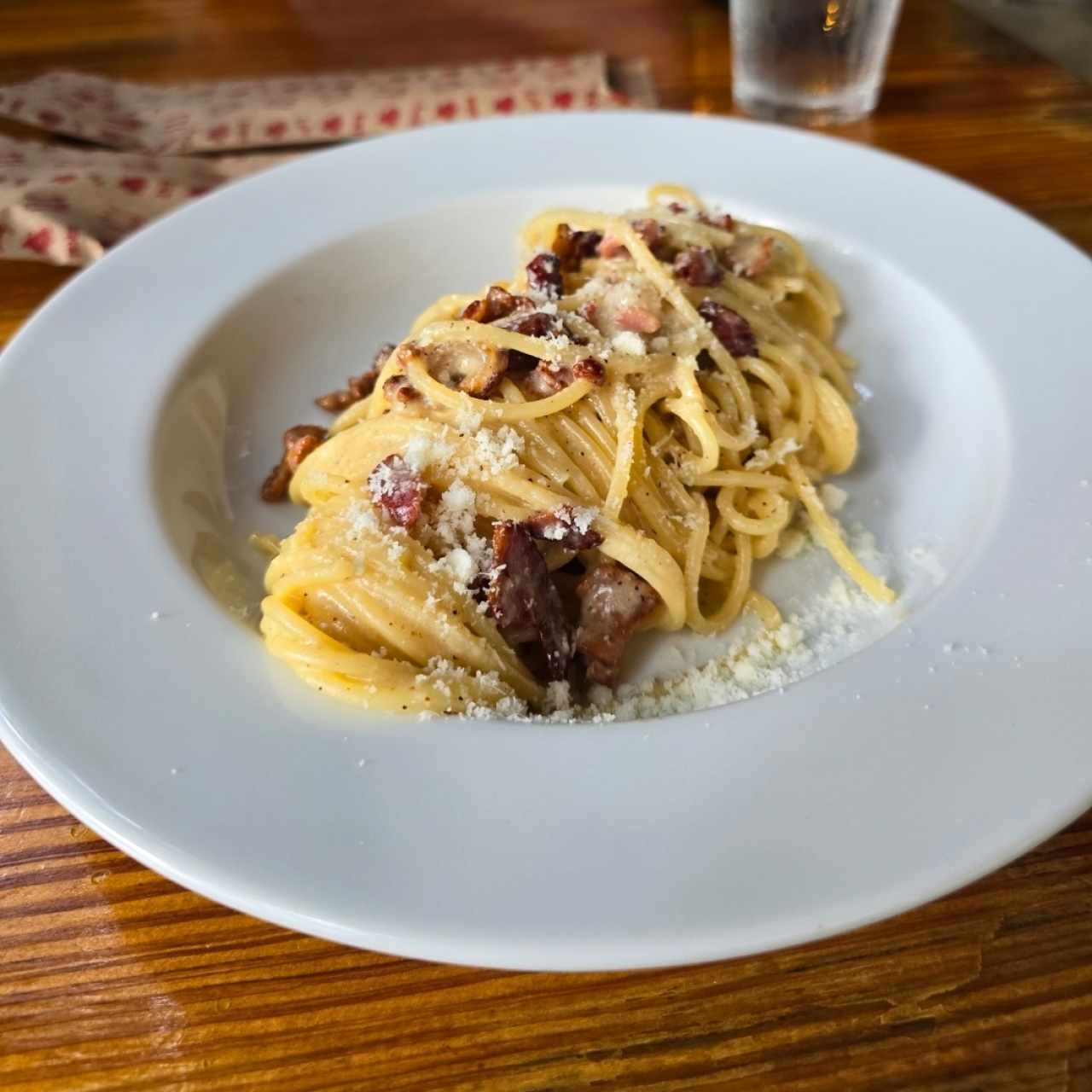 Spaghetti a la Carbonara