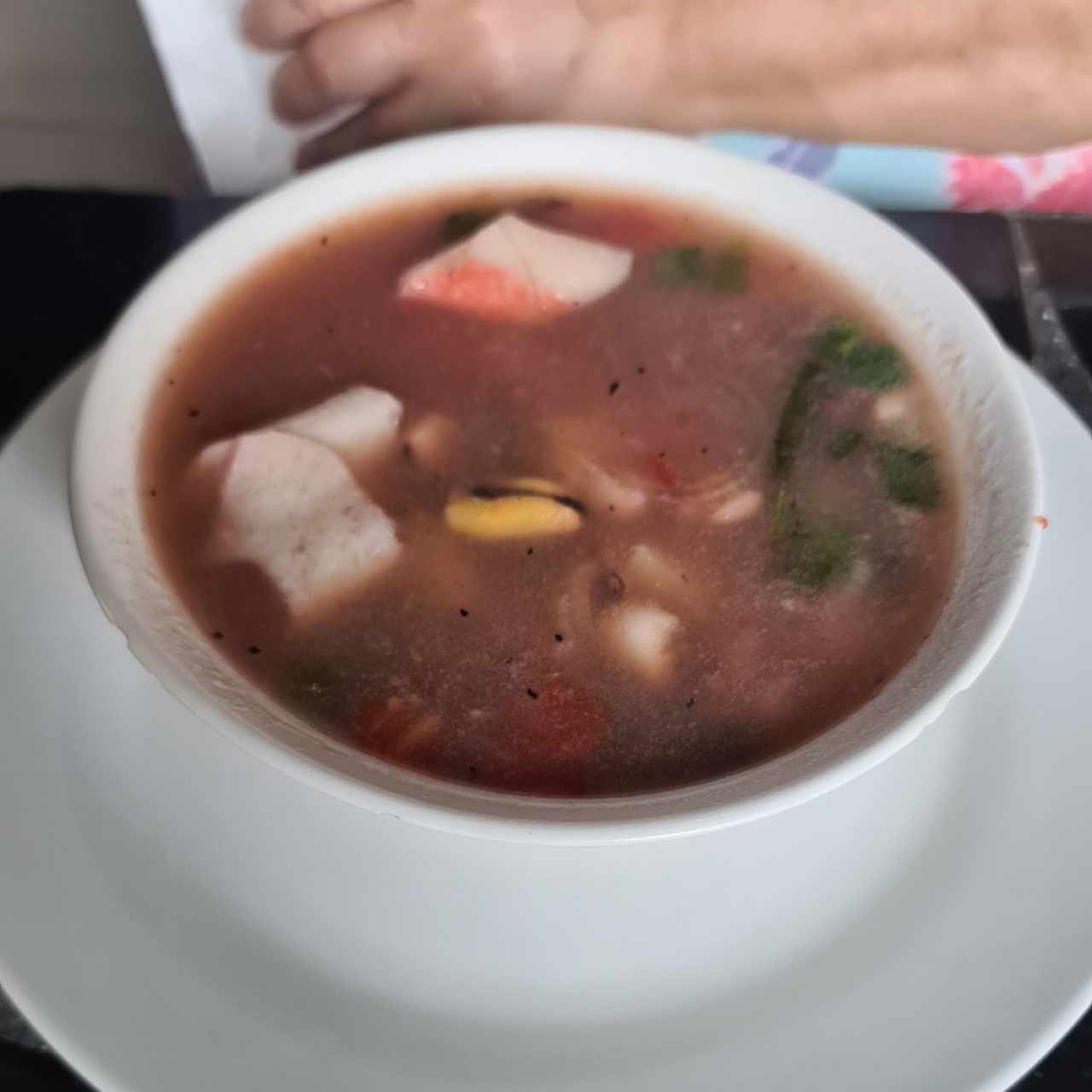 sopa de marisco