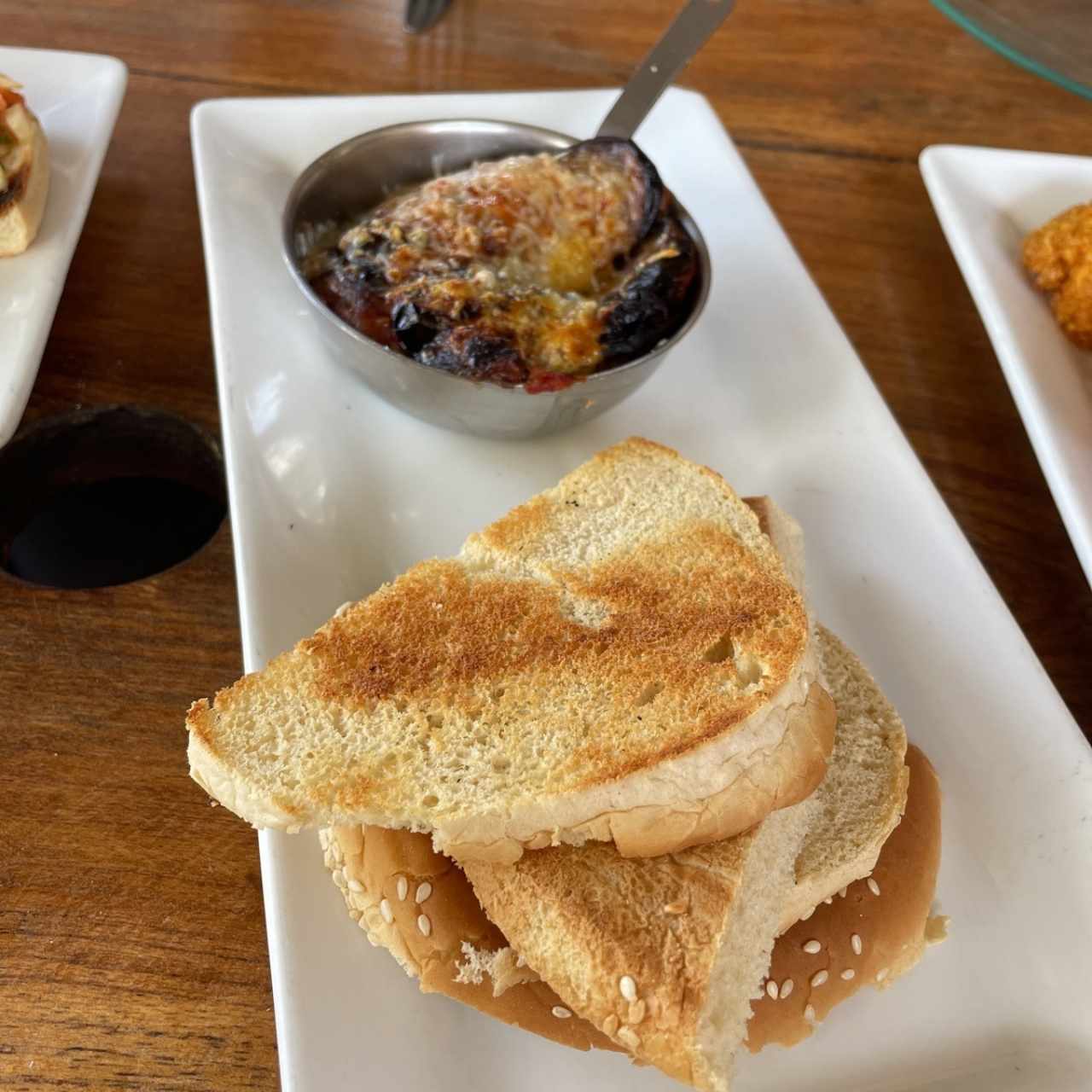 Gratin eggplants