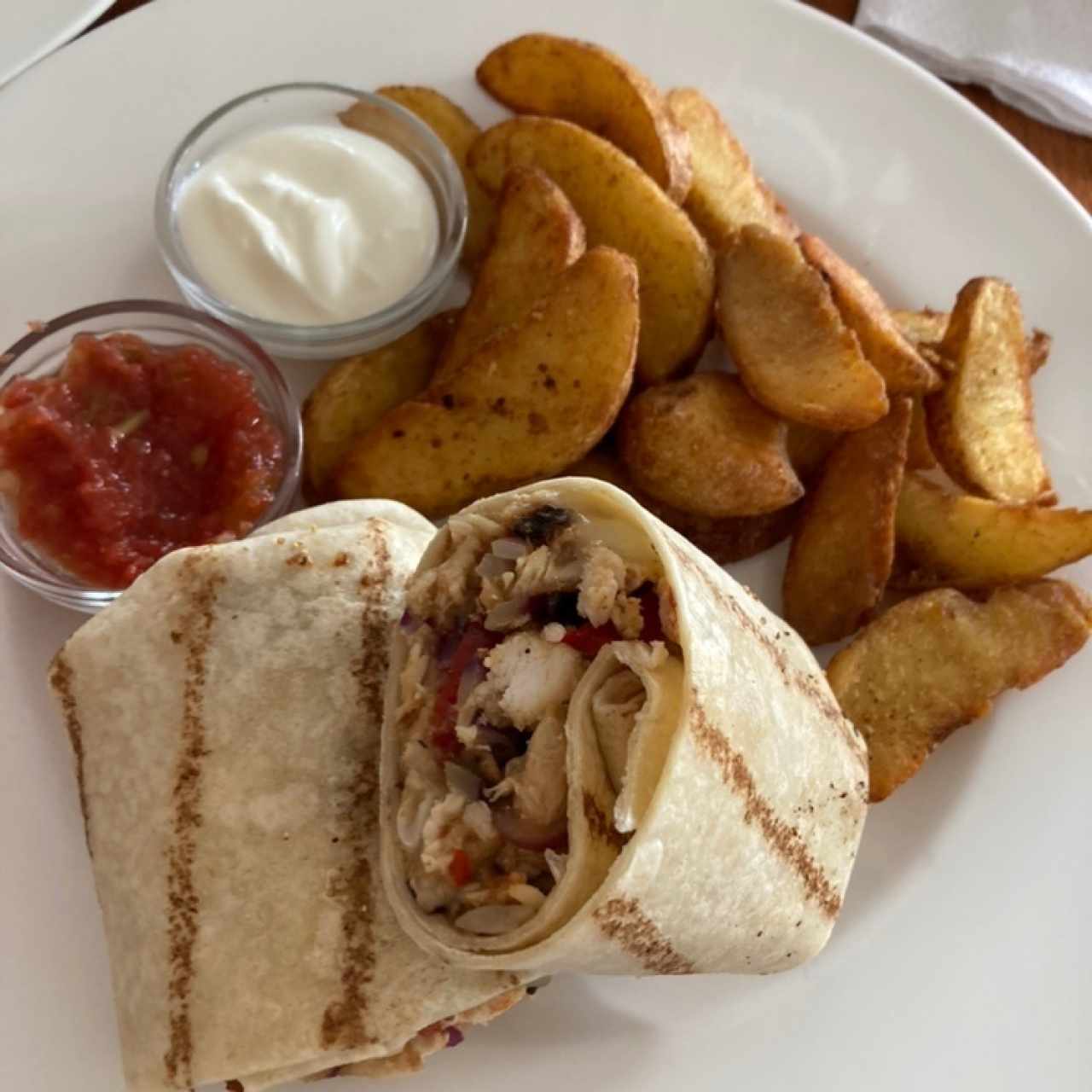 Philly Chicken Wrap