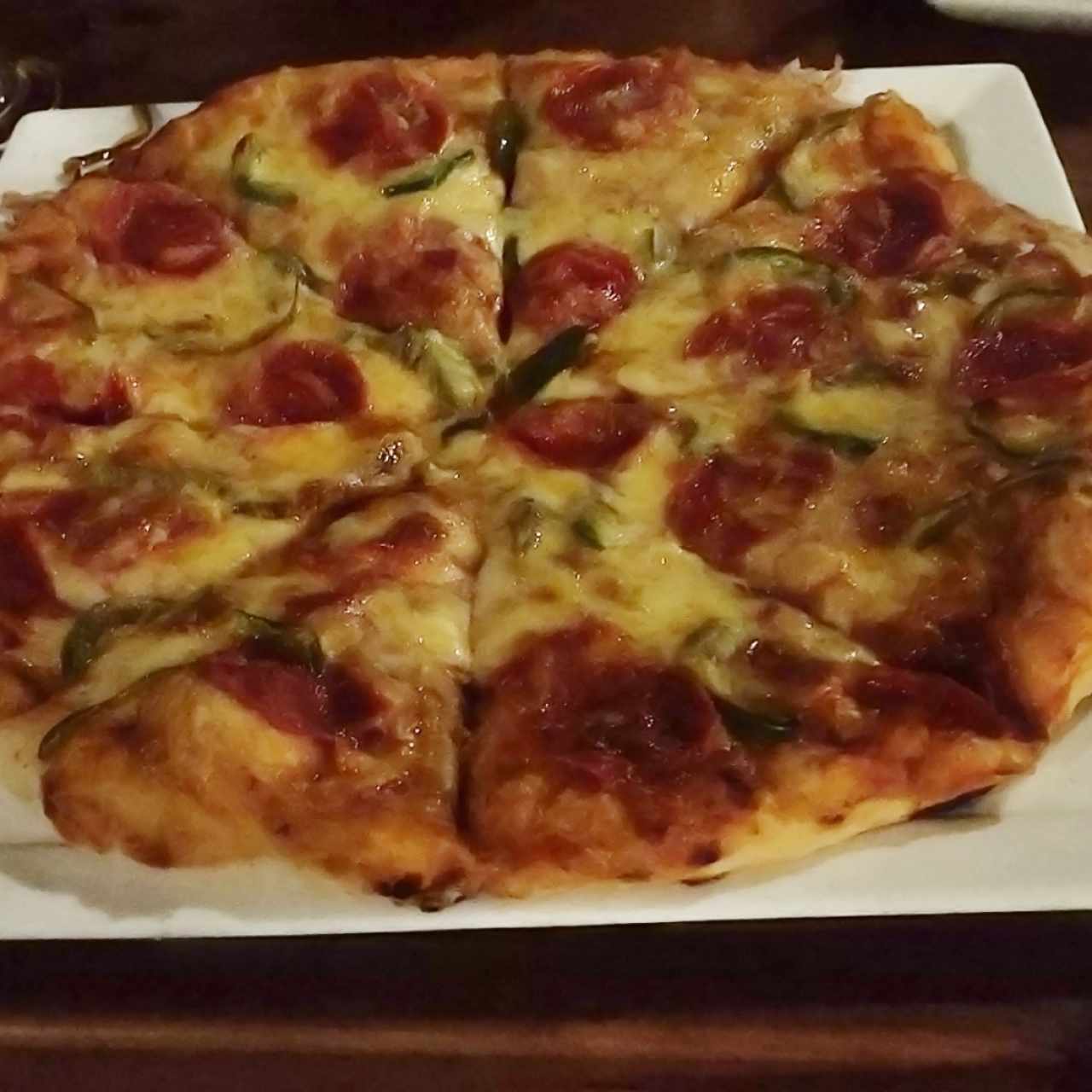Pizza (con 3 ingredientes) 