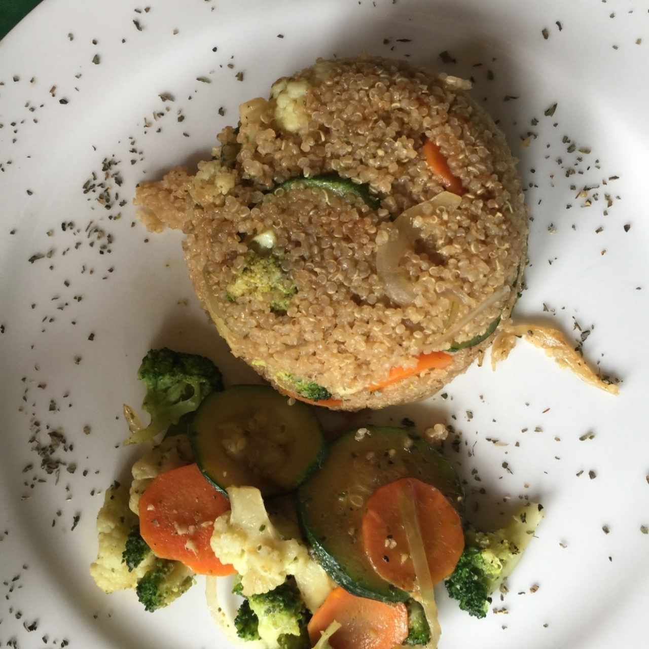 Quinoa con Vegetales