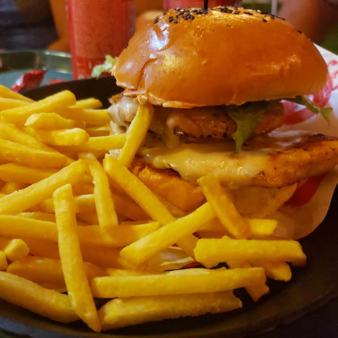 Hamburguesas - Chicken Grill Burger Doble