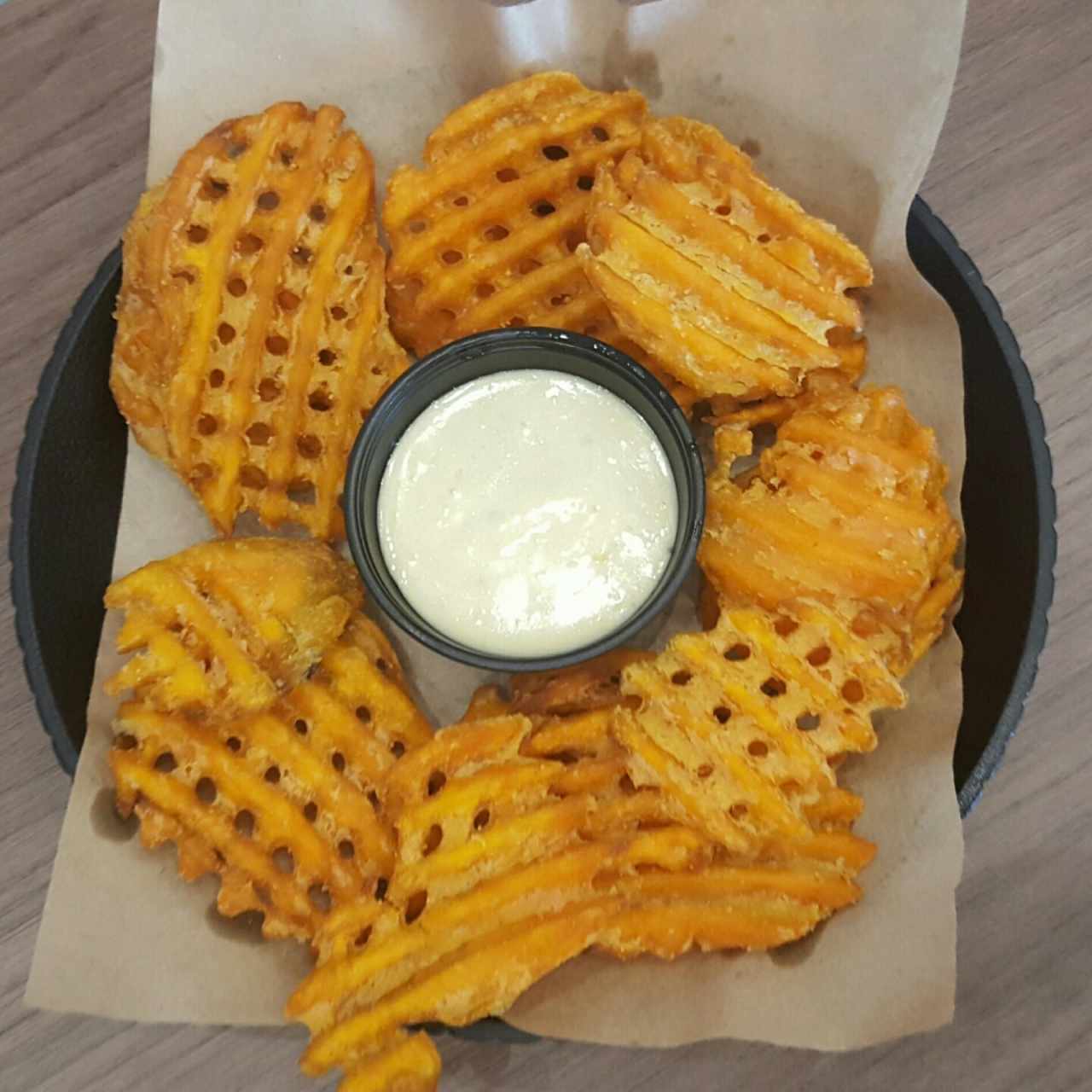 Sweet Potato Waffle Fries / Camote
