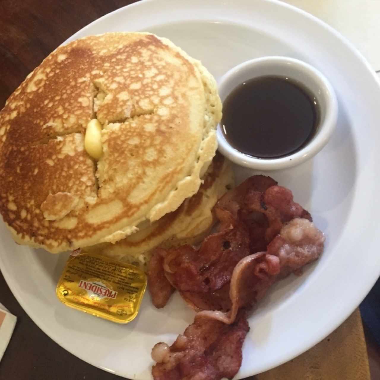 Pancake con bacon