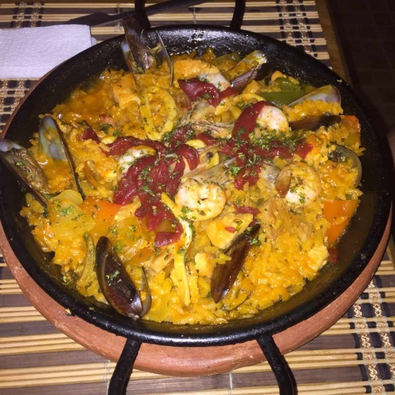 Paella mixta