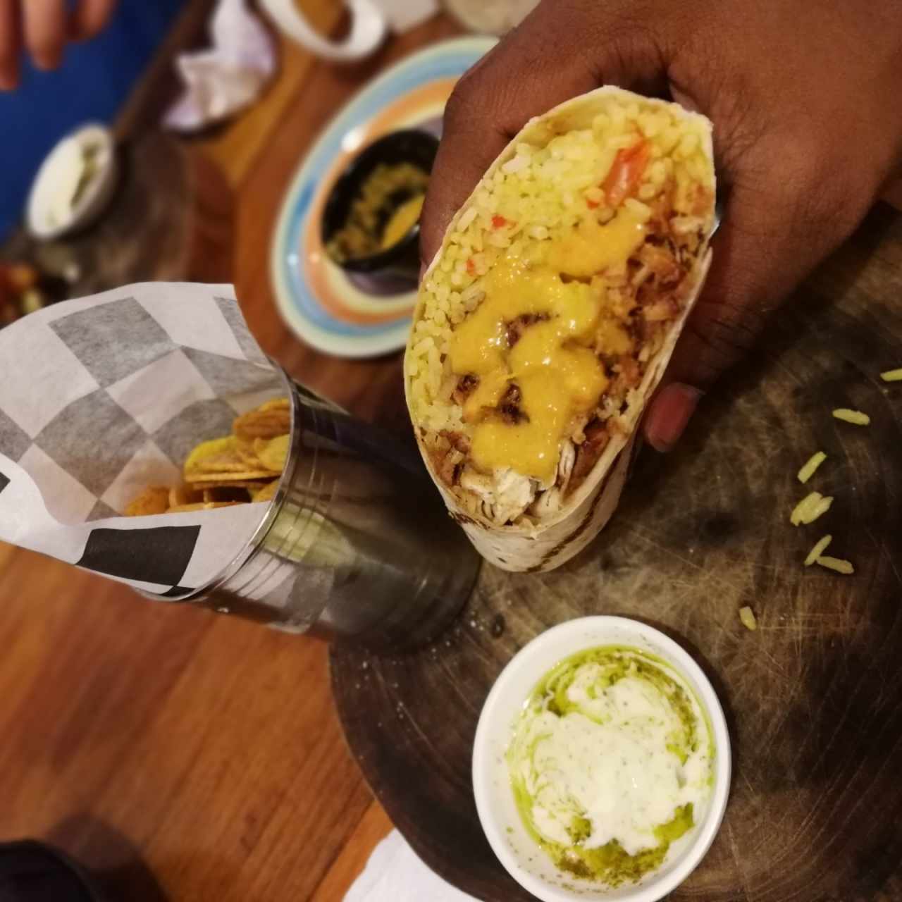 Burrito Caribeño (Atún) 