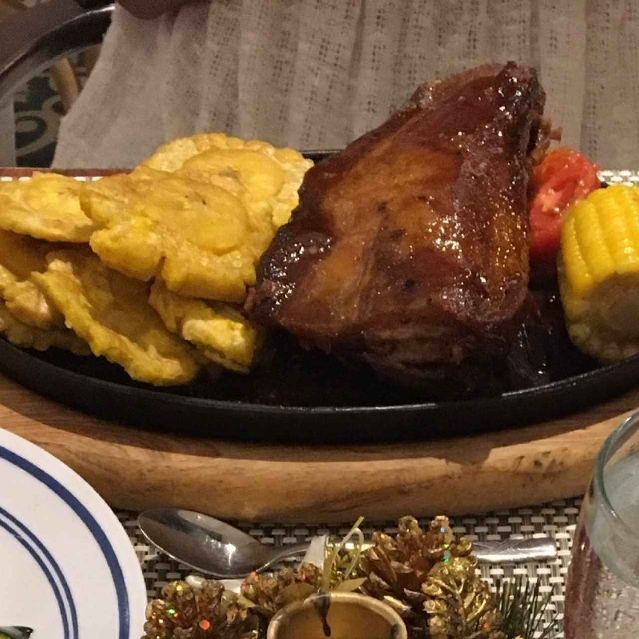 costillas bbq (cena)