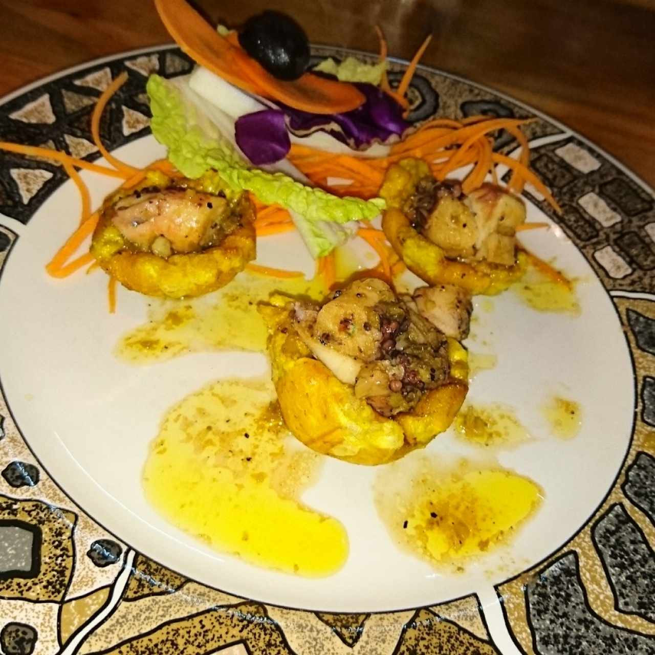 Patacones rellenos