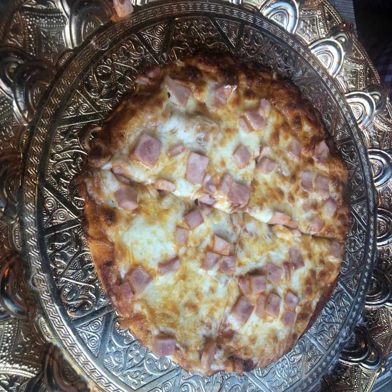 pizza de queso (jamon)