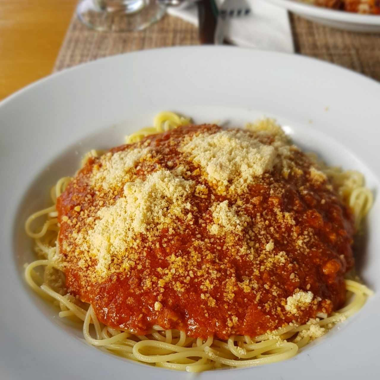 spaghetti a la bolognesa 
