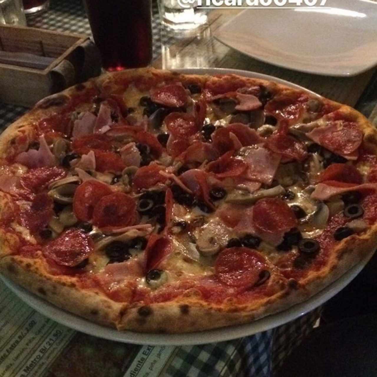 pizza combinación