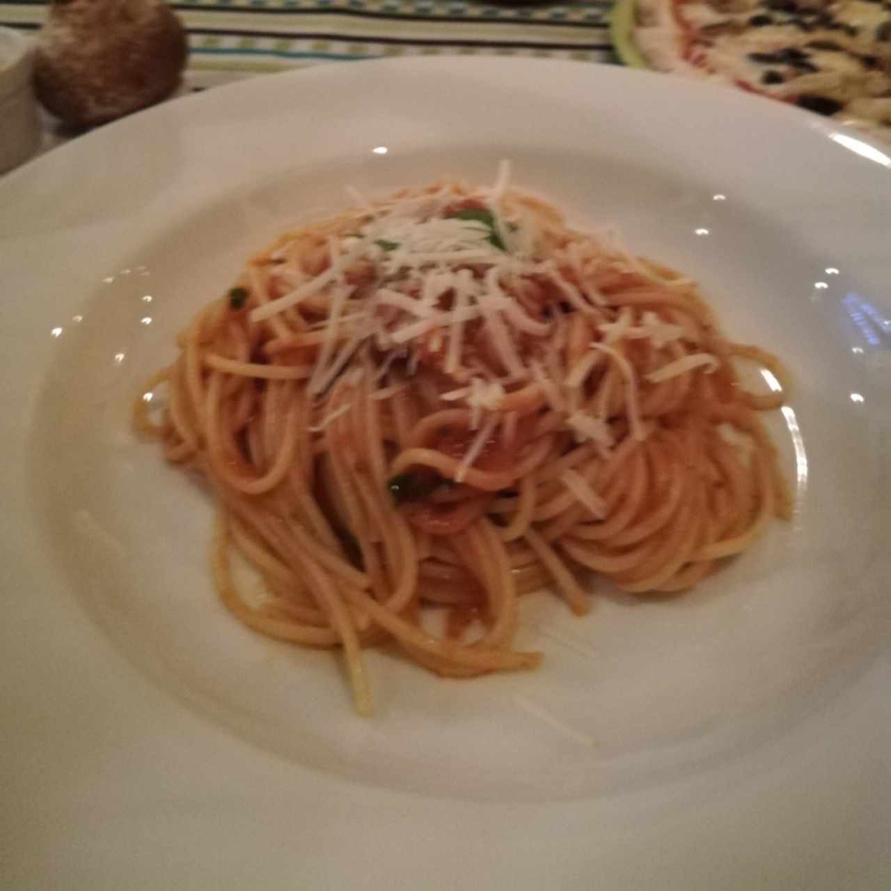 Spaguetti a la Pomodoro