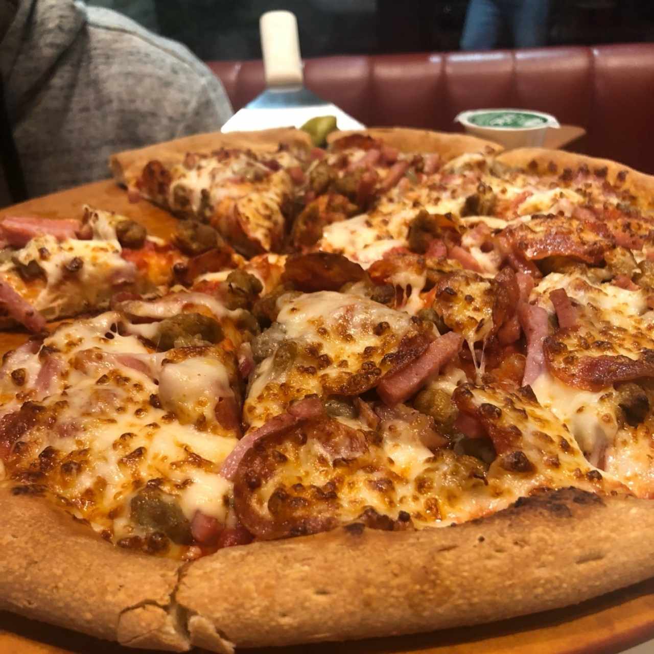 All Meat pizza 