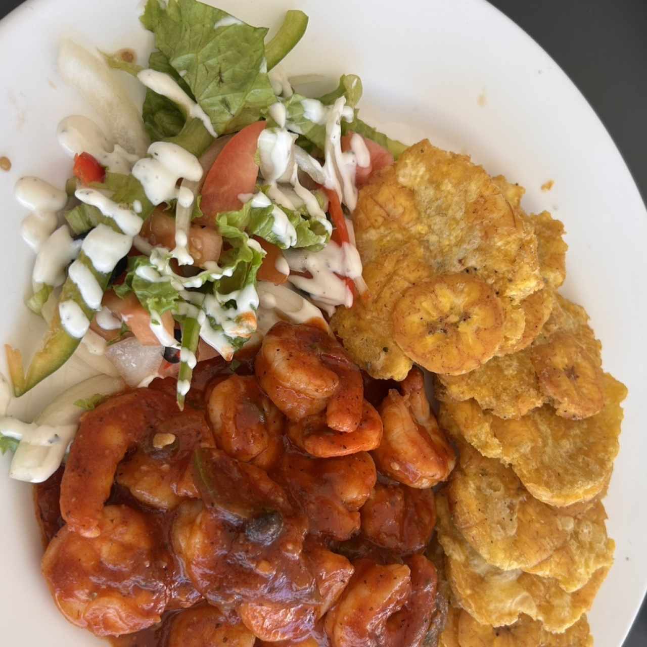 Camarones En Salsa De Tomate