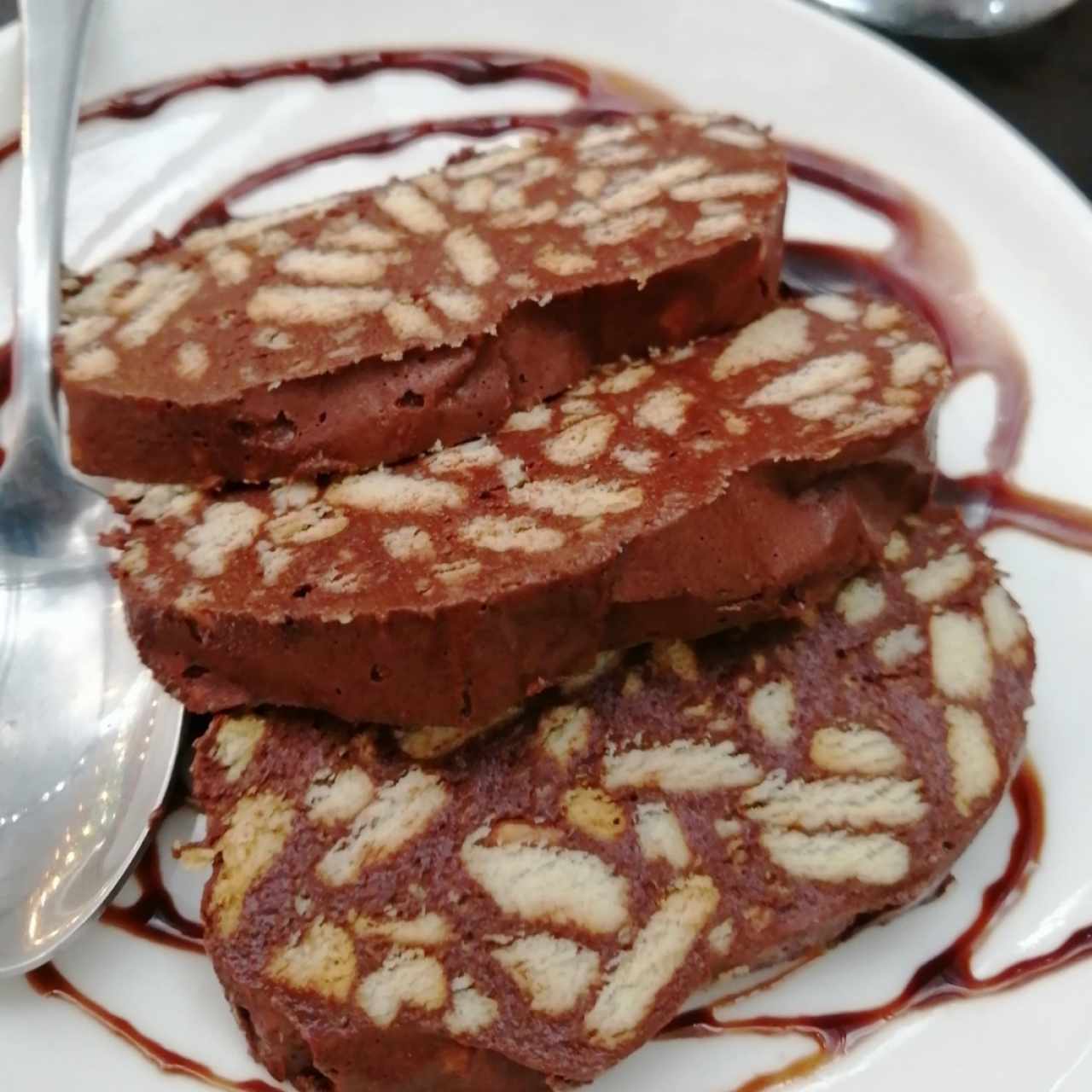 Salami de chocolate