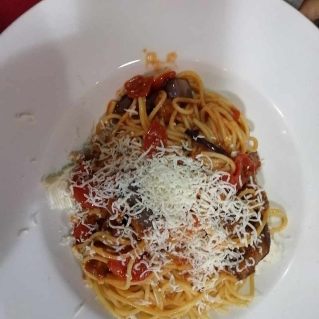 Spaghetti a la Norma 