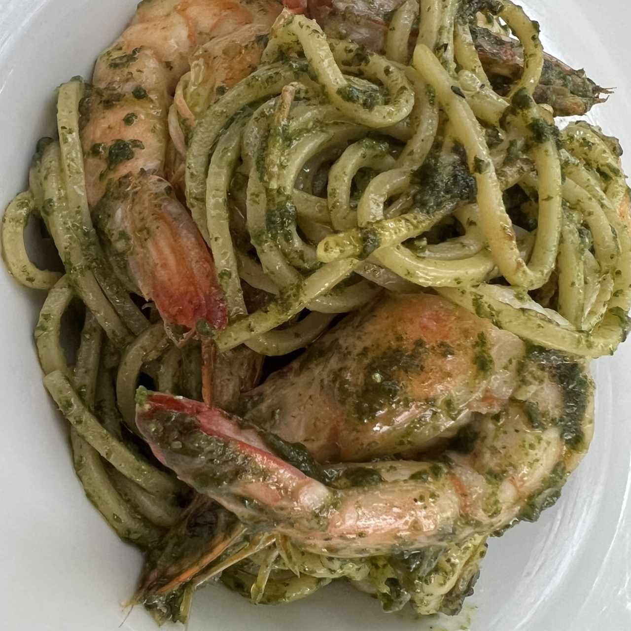 Langostinos al Pesto