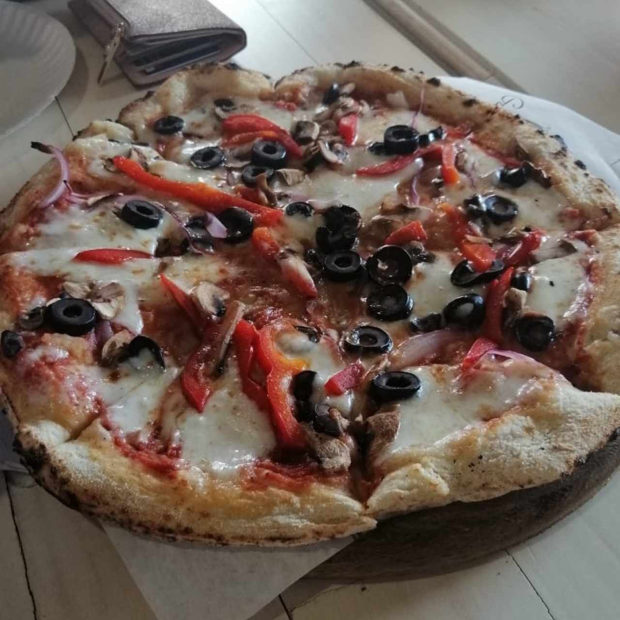 pizza vegetariana