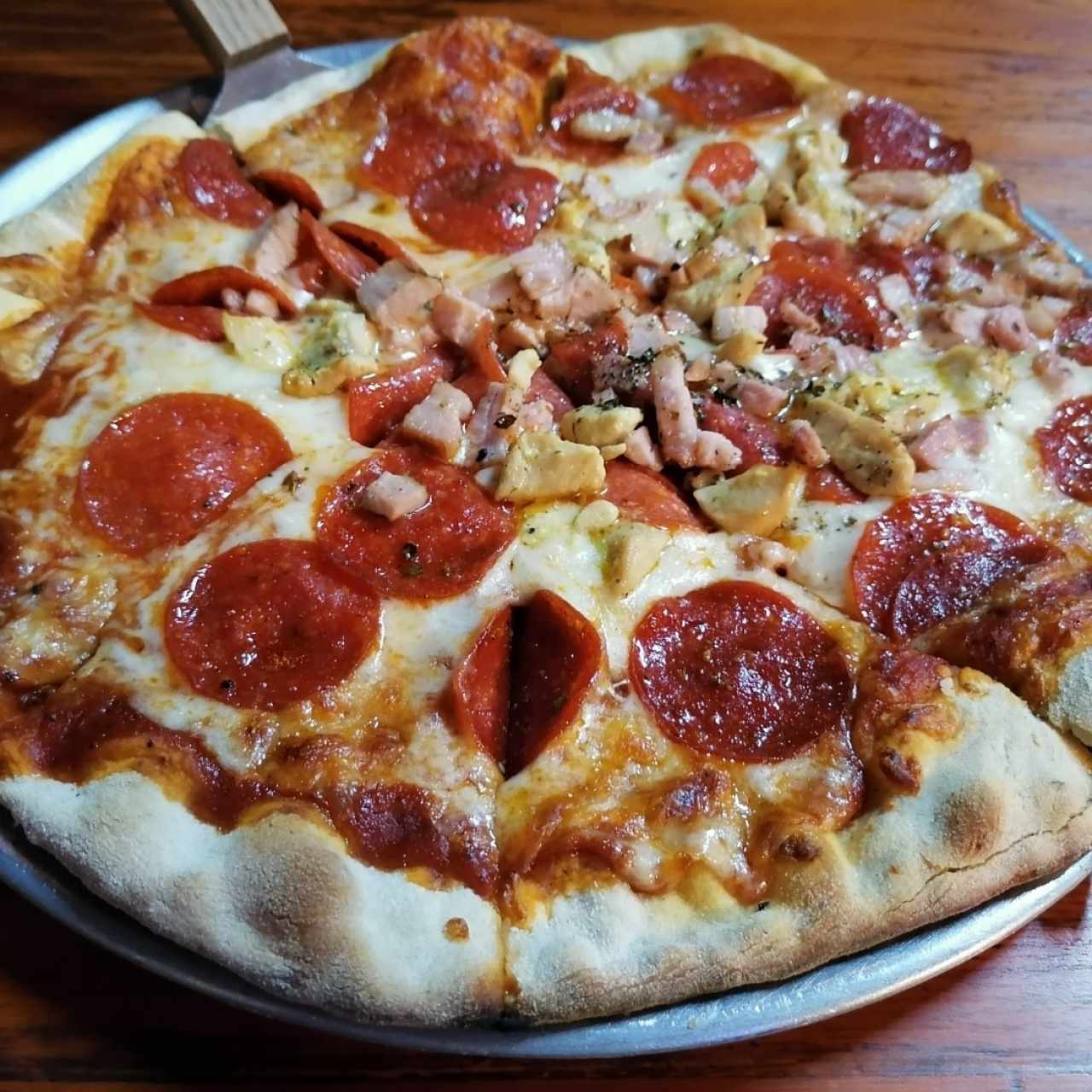 Pizza de combinación 