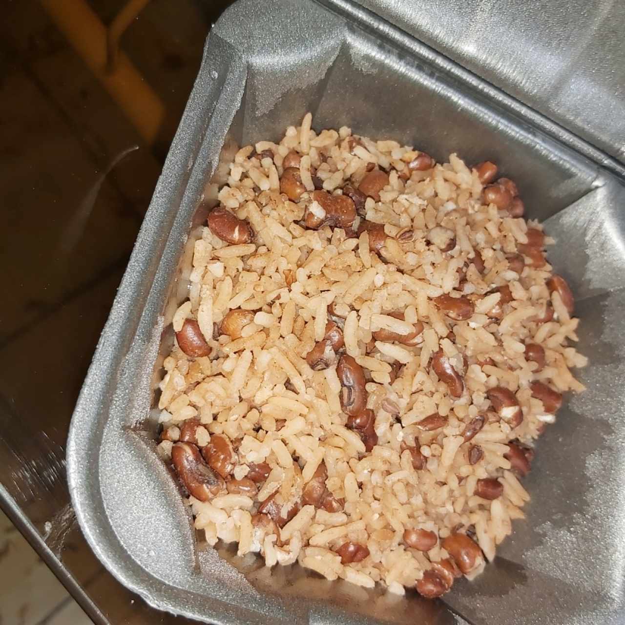 arroz con fijoles