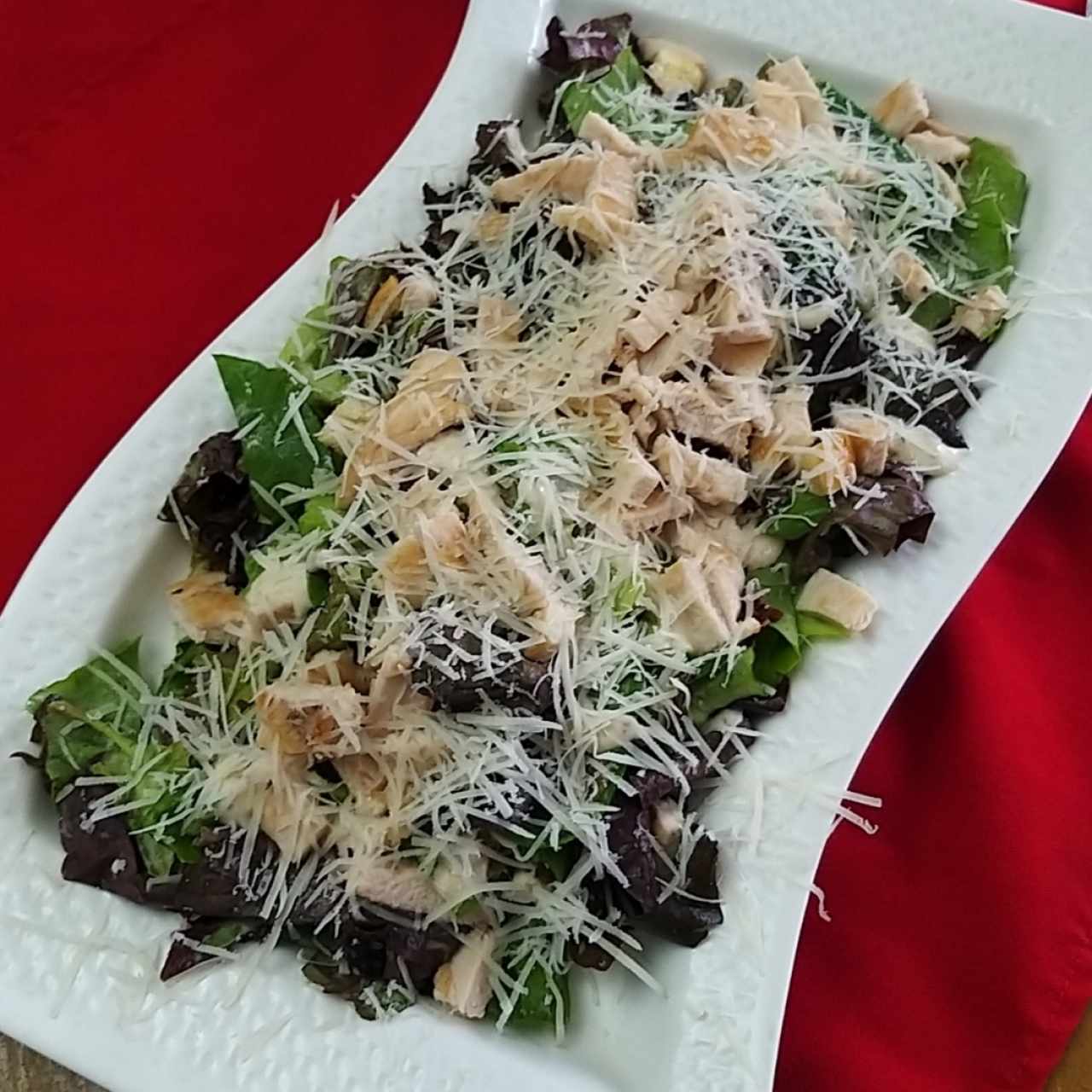 Ensalada Ceasar con pollo