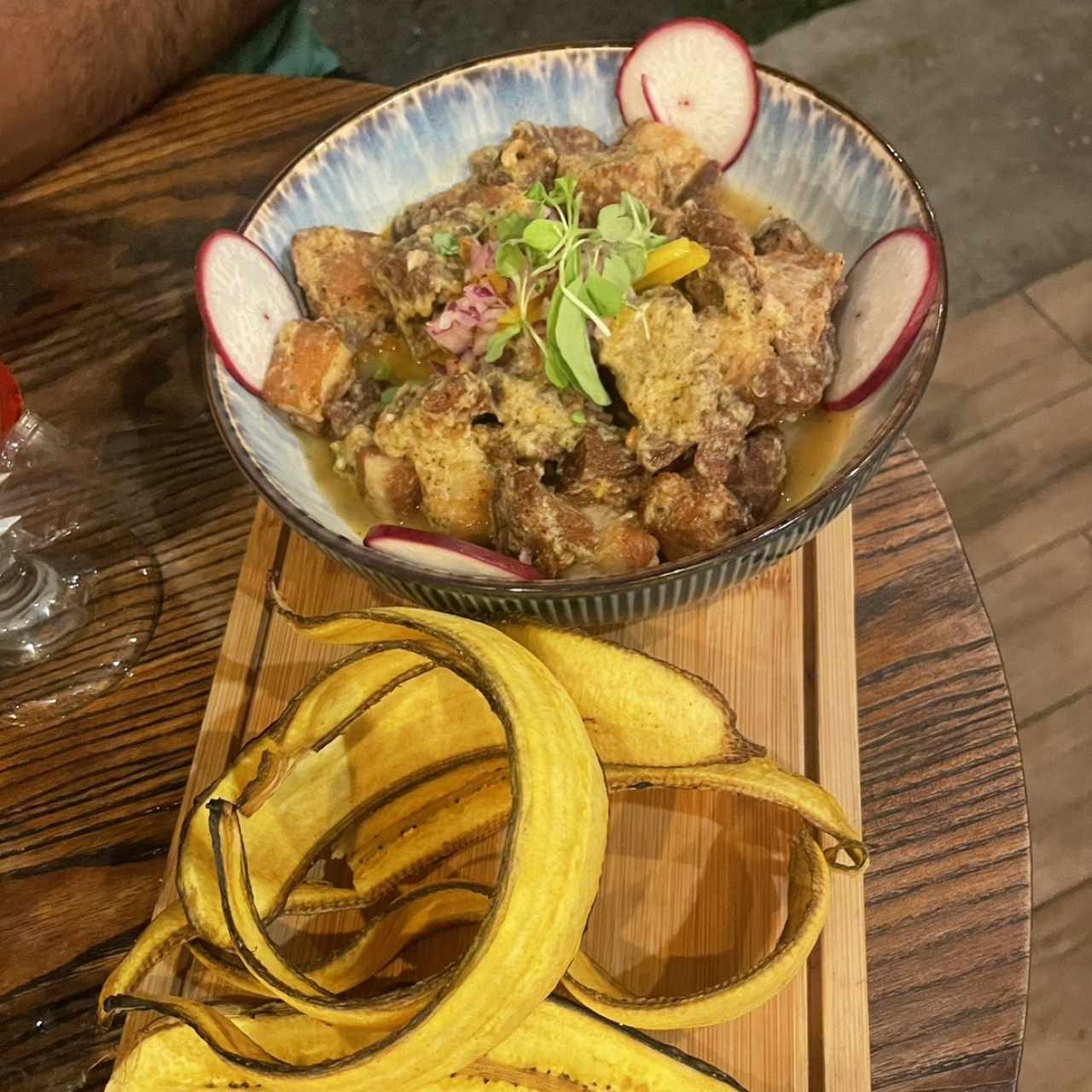 Ceviche de chicharrón 