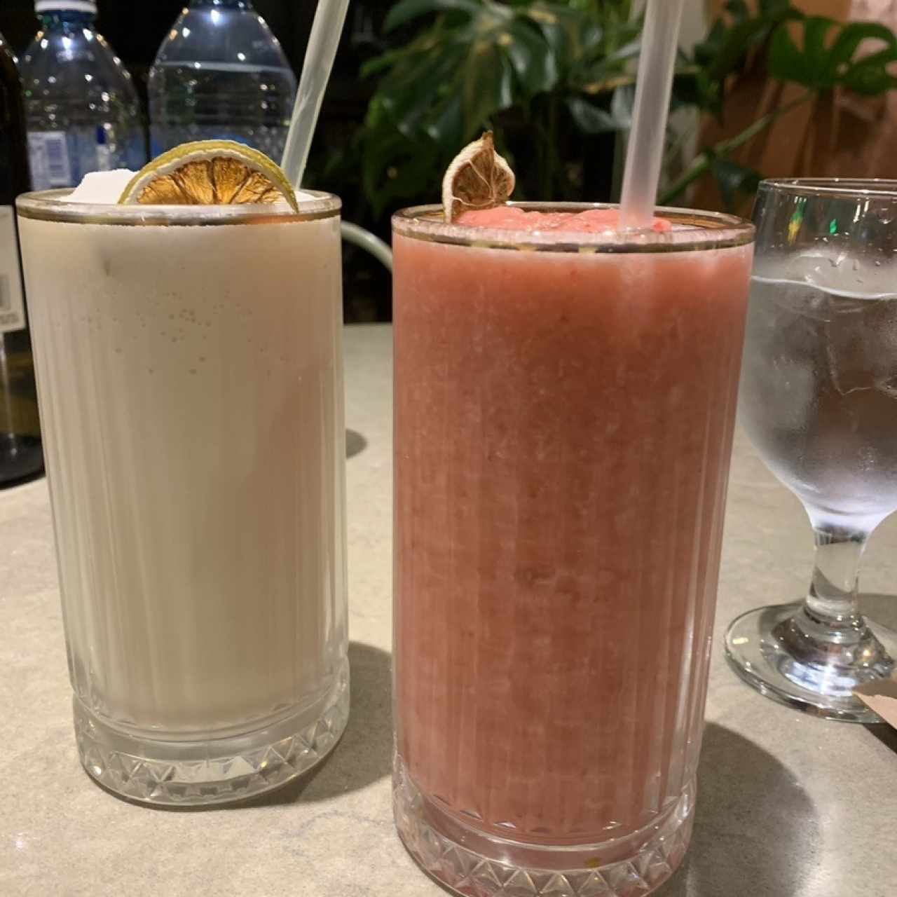 Batido de Fresa y Limonada de Coco