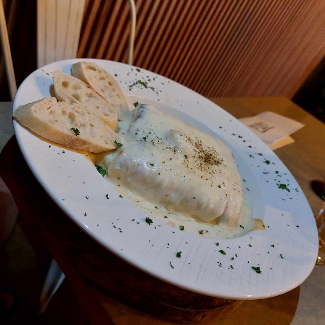 Lasagna de Pollo y Espinaca