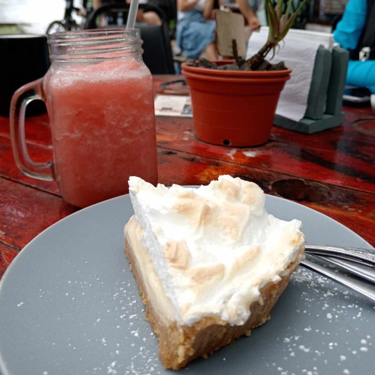 Smothie de fresa & lemon pie 🥧 