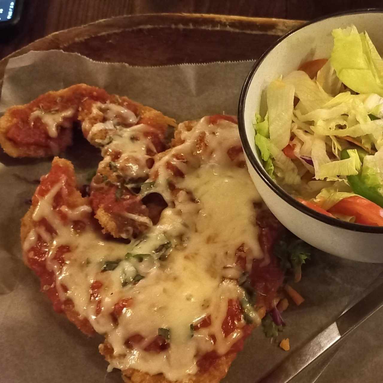 milanesa de cerdo
