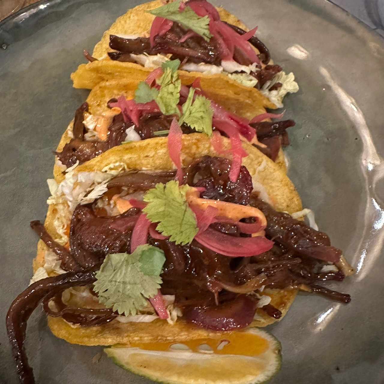 Tacos de brisket