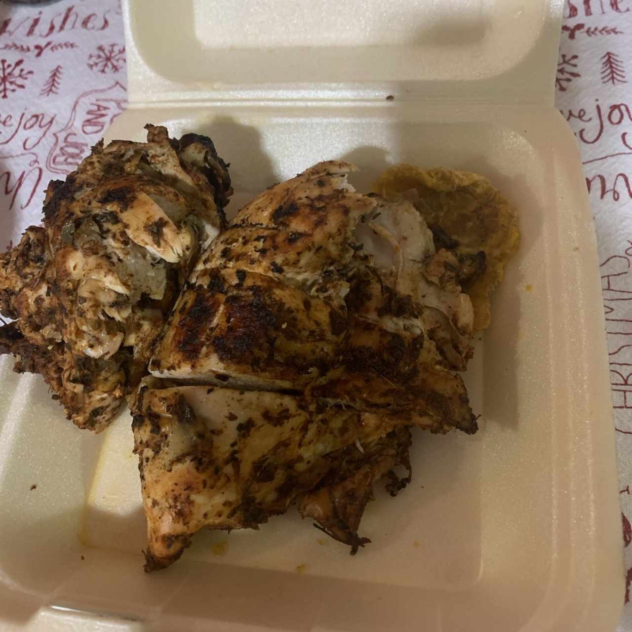 Pollo Entero Al Carbón