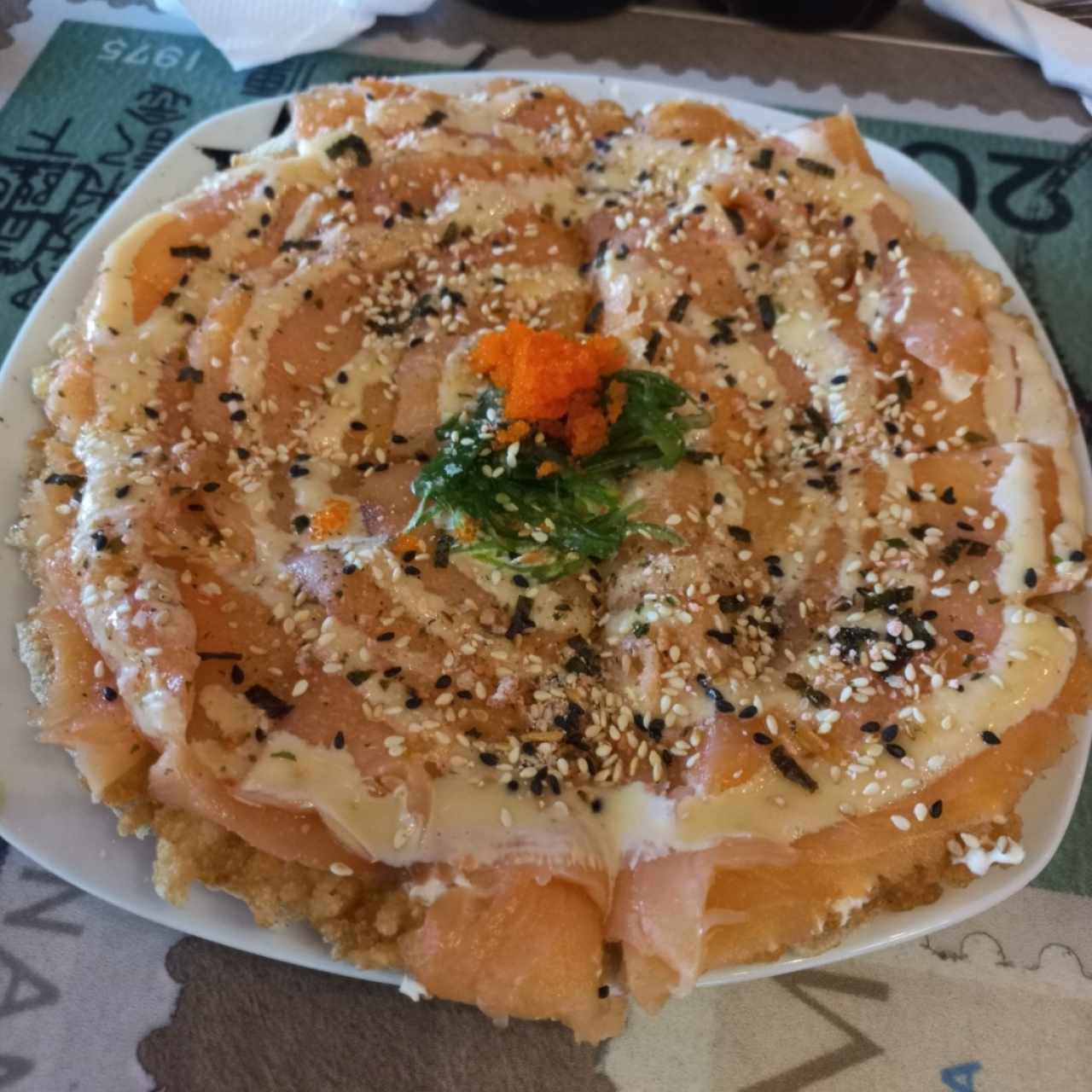 Pizza de Salmón Ahumado